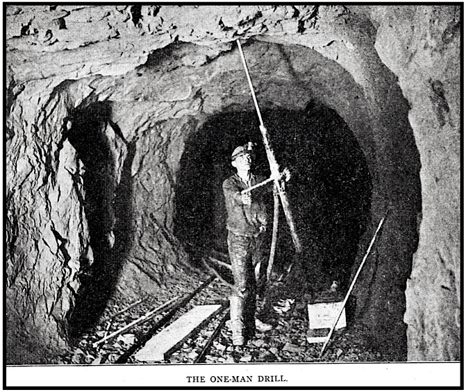 Michigan Copper Strike, One Man Drill, ISR p269, Nov 1913