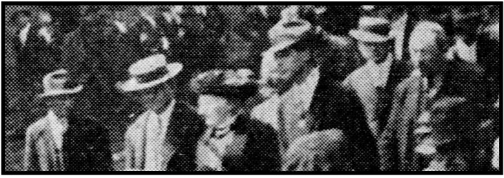 Michigan Copper Strike, Mother Jones in Parade, ISR p271, Nov 1913, detail