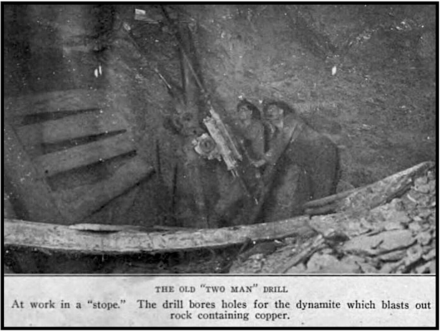 MI Old Two Man Drill, Survey p129, Nov 1, 1913
