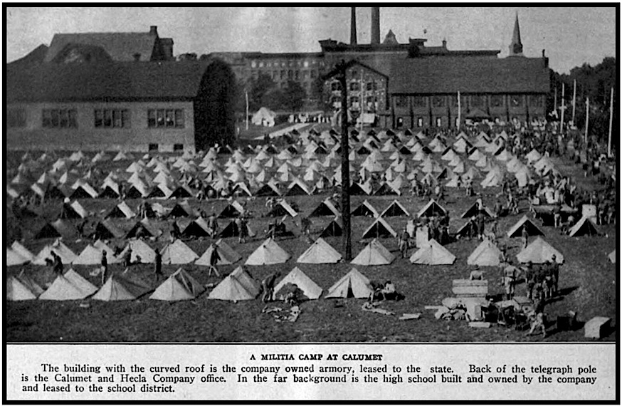 MI Militia Camp at Calumet, Survey p130, Nov 1, 1913