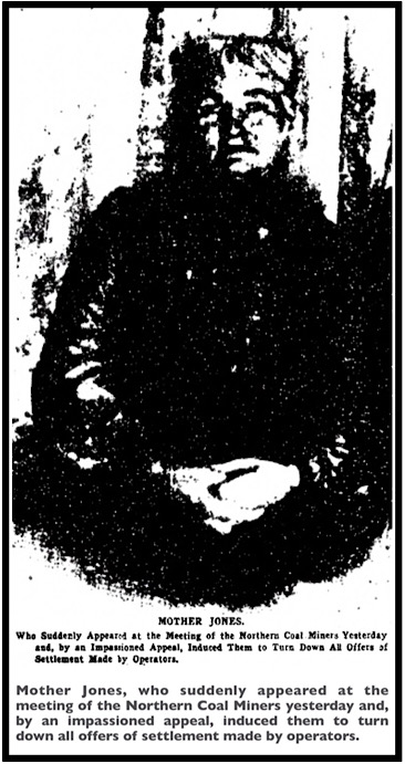 Mother Jones Opposes Mt, DP p1, Nov 22, 1903