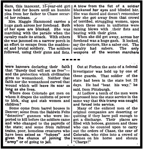 HdLn CO Women Tell of Charge by Chase, Day Book p2, 3, Jan 30, 1914