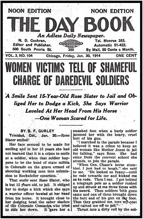 HdLn CO Women Tell of Charge by Chase, Day Book p1, Jan 30, 1914