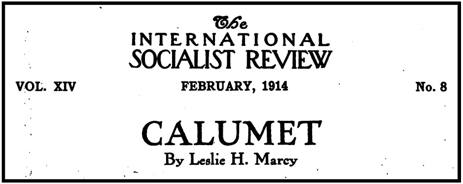 Calumet MI by LH Marcy, ISR p453, Feb 1914