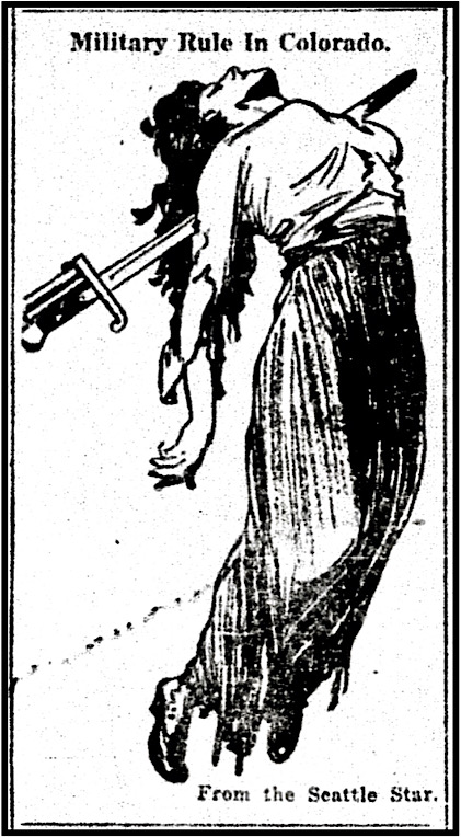 Military Rule in CO, Woman Bayoneted fr Stt Str, AtR p2, Feb 28, 1914