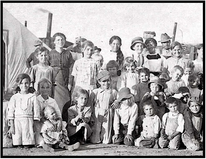 Children of Ludlow bf Massacre, CO Coal Field War Project Daily Life, 1914