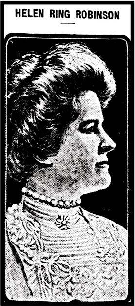Helen Ring Robinson, Madison Parish LA Journal p1, Mar 14, 1914