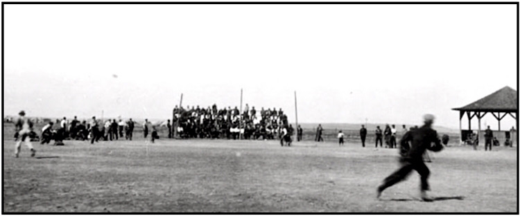 Baseball Game at Ludlow Tent Colony CO, 1913-1914 