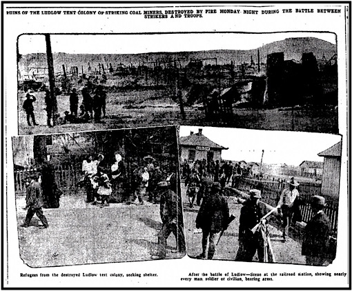 Ludlow Massacre, Colorado Coalfield War crpd, DP p6, Apr 22, 1914