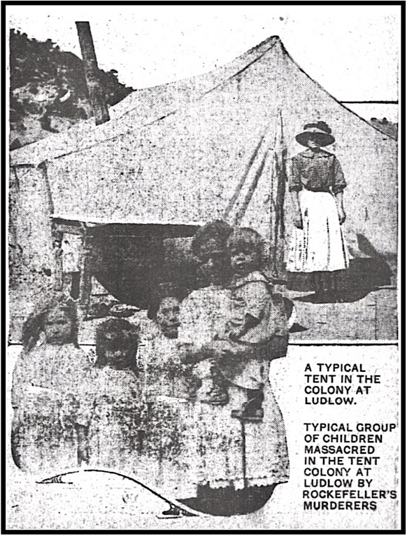 Ludlow Tent Colony, Children, Day Book p3, Apr 24, 1914