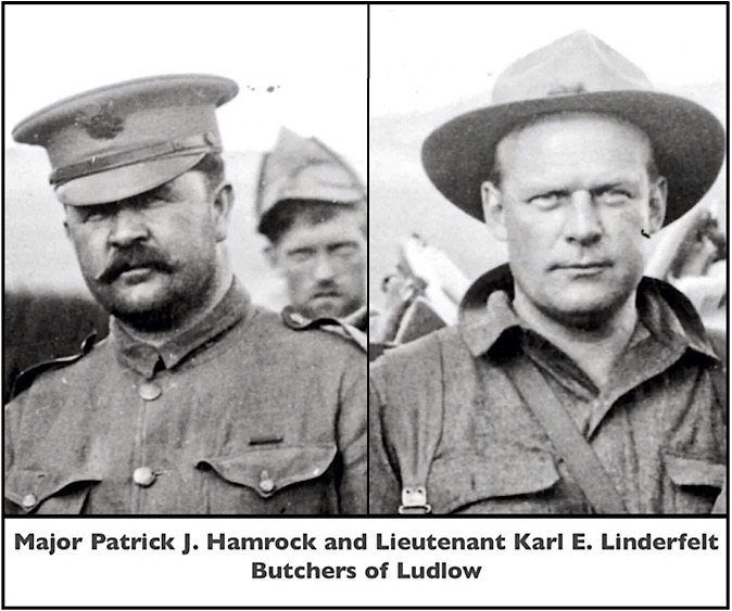 Hamrock and Linderfelt Butchers of Ludlow, 1913, 1914, CO Coal Field War Project