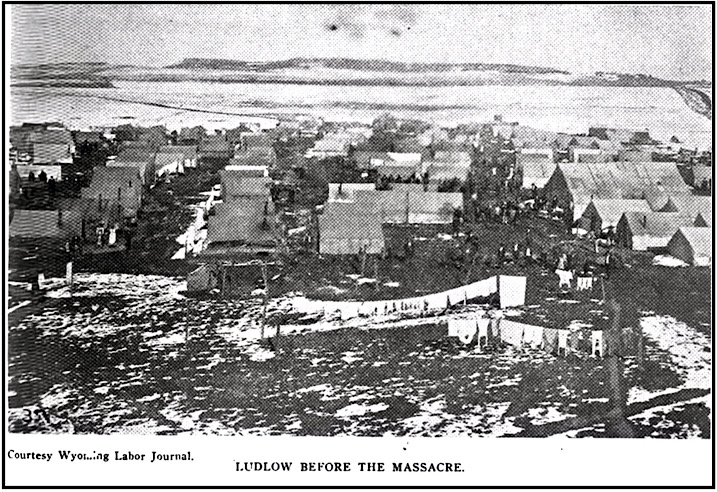 Ludlow Tent Colony bf Massacre, ISR p711, June 1914