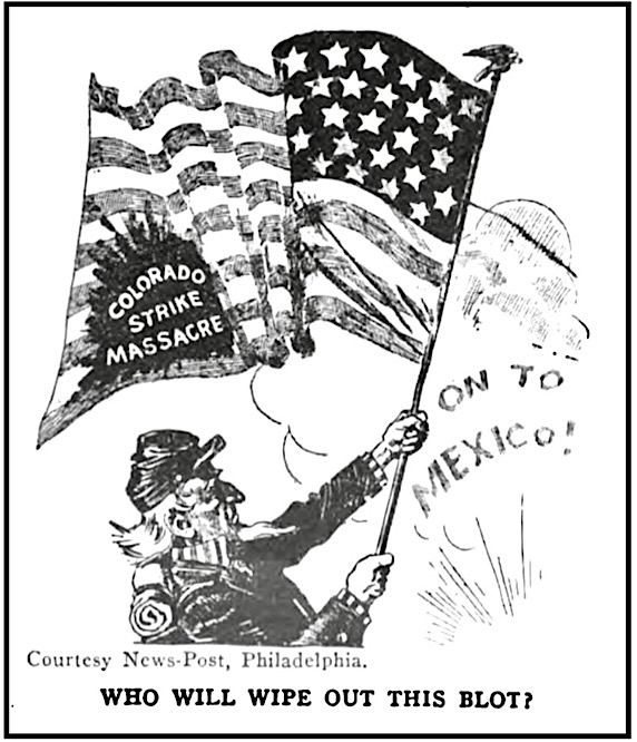 CRTN CO Massacre and On to Mexico, ISR p714, June 1914