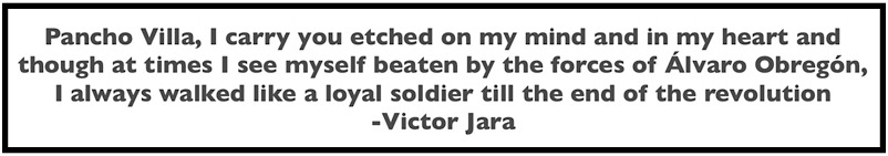 Corrido de Pancho Villa by Victor Jara, 1932-1973