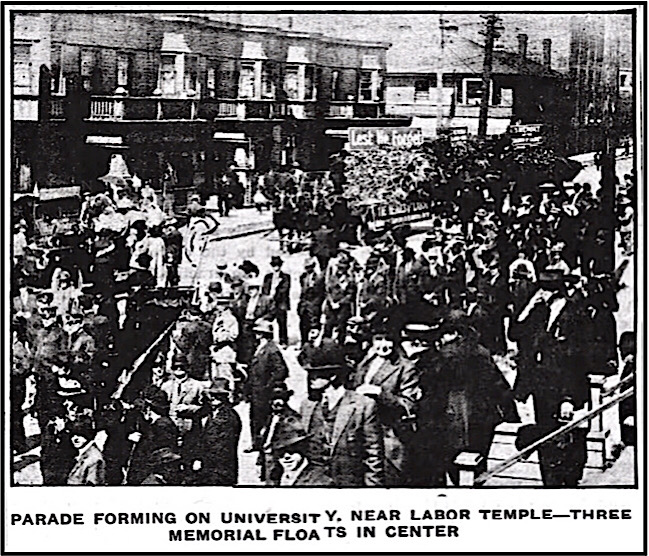 Labors Memorial Day Parade 1, SUR p1, June 6, 1914