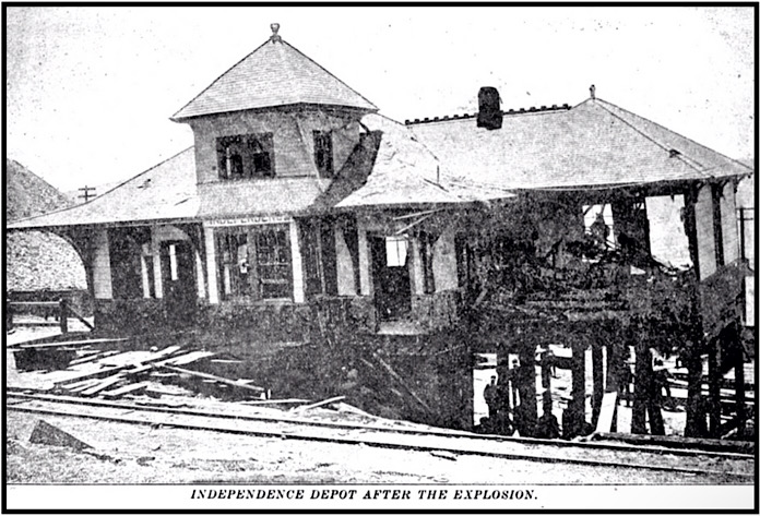 Independence Depot af Explosion, June 6, 1904, EFL p309, 1905 