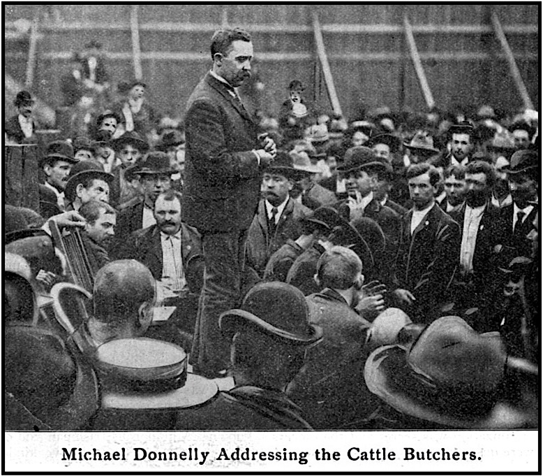 Michael Donnelly w Butchers, Chicago Ill Commons p397, Sept 1904