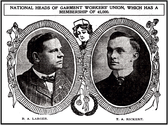 Garment Workers Union, Larger n Rickert, Chg Intr Ocn p10, Dec 11, 1904