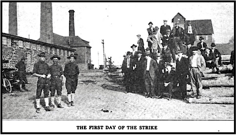 MI Copper Strike McGurty, First Day, ISR p150, Sep 1913